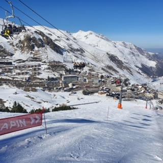 דירות בנרס-דה-ביגור Studio Au Pied Des Pistes De La Mongie מראה חיצוני תמונה